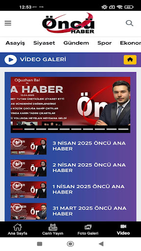 Öncü Haber ekran görüntüsü