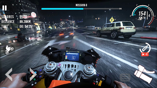 Traffic Bike Rider Rush ekran görüntüsü