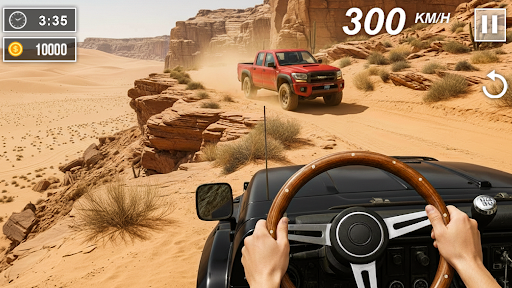 Land Cruiser Jeep Game 4x4 ekran görüntüsü