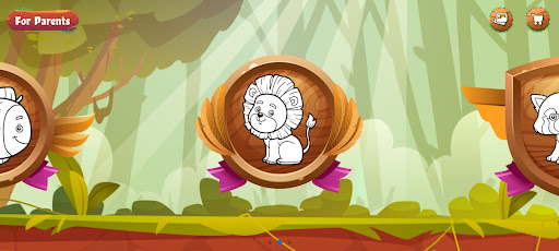 Hayvan Boyama App For Kids ekran görüntüsü
