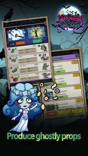 Idle Haunted School-TycoonGame ekran görüntüsü