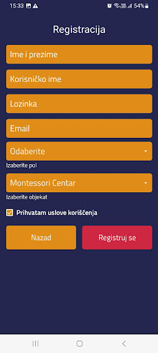 Montessori Centar ekran görüntüsü