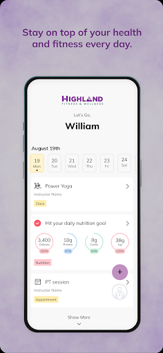 Highland Fitness and Wellness ekran görüntüsü