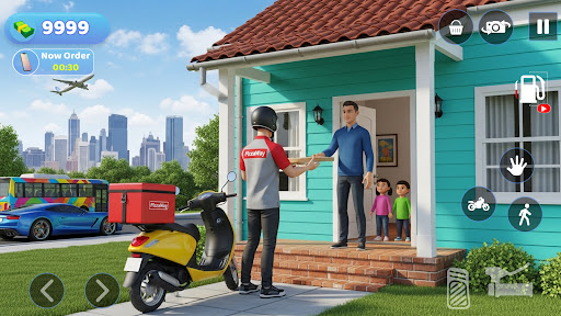 Bike Rider Food Delivery Boy ekran görüntüsü