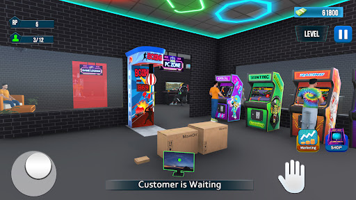 Arcade Gamer Cafe Simulator 3D ekran görüntüsü