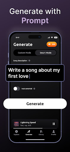 Zona: AI Song Maker & Creator ekran görüntüsü