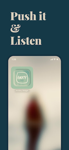 Anxiety Self Care Widget ekran görüntüsü