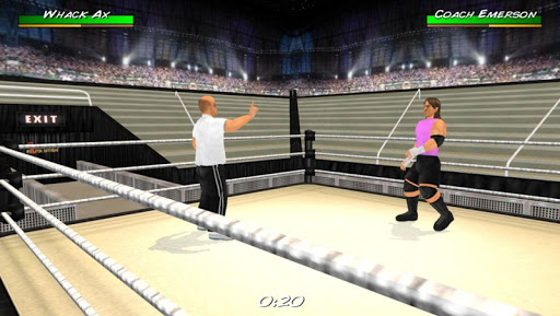 Wrestling Revolution 3D ekran görüntüsü