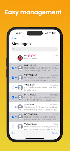 Messages Phone 16 ekran görüntüsü