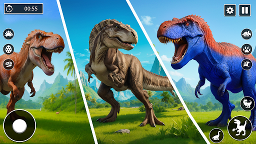 Dinosaur Park Jurassic Games ekran görüntüsü