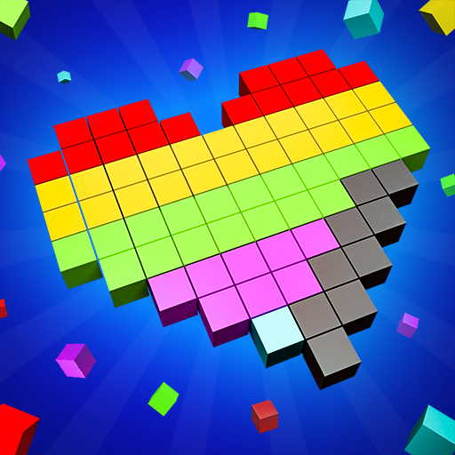 Pixel Color Block Jam