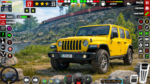 Jeep 4x4 Driving Game Offroad ekran görüntüsü