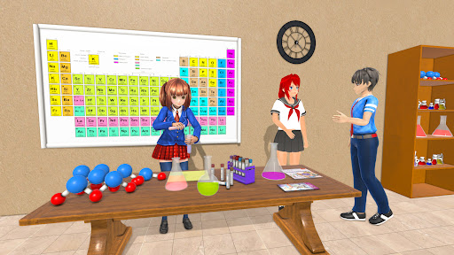 Anime High School Girls 2024 ekran görüntüsü