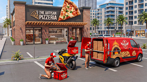 Delivery Boy: Bike Racing Game ekran görüntüsü