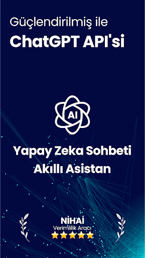 Yapay Zeka Sohbeti Uygulaması ekran görüntüsü