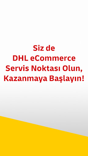 DHL Ecommerce Servis Noktası ekran görüntüsü