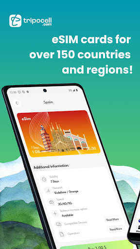 Tripocell: eSIM for Travel ekran görüntüsü