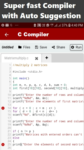 Learn C Programming [ Pro ] ekran görüntüsü