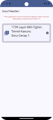 AGS Sınavı Soru-Cevap ekran görüntüsü