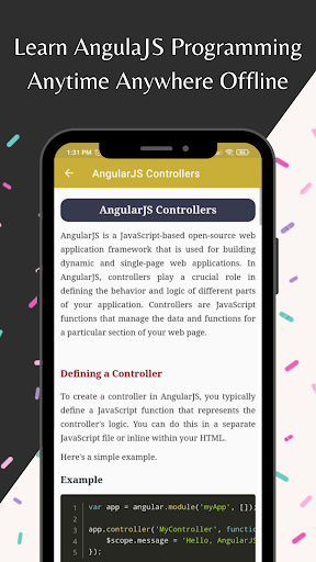 Learn AngularJS ekran görüntüsü