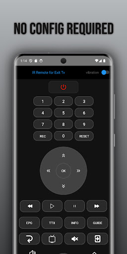 Remote for Exit tv ekran görüntüsü