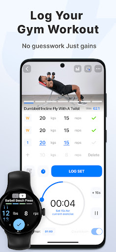 JEFIT Gym Workout Tracker ekran görüntüsü