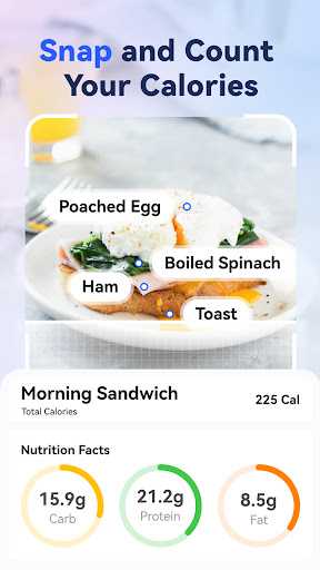 AI Calorie Counter - Appediet ekran görüntüsü