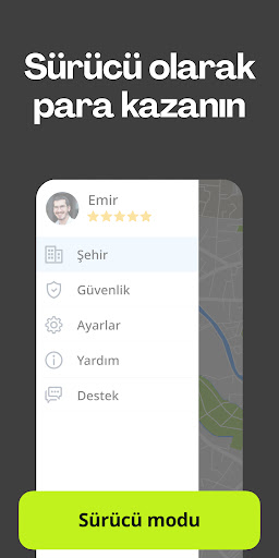inDrive: taksi kaynağı ekran görüntüsü