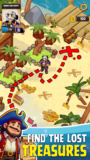 The Lost Pirate: Treasure Hunt ekran görüntüsü