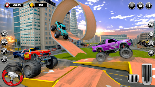 Monster Truck Racing Games ekran görüntüsü