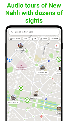 New Delhi SmartGuide ekran görüntüsü