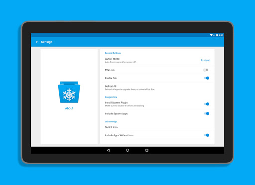 Ice Box - Apps freezer ekran görüntüsü
