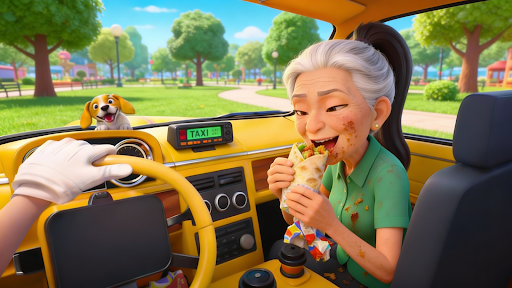 Crazy Prankster City Taxi Sim ekran görüntüsü