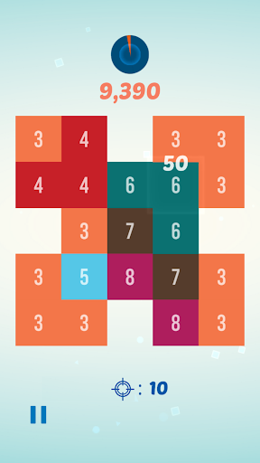Number Puzzle - Get 10 Quest ekran görüntüsü