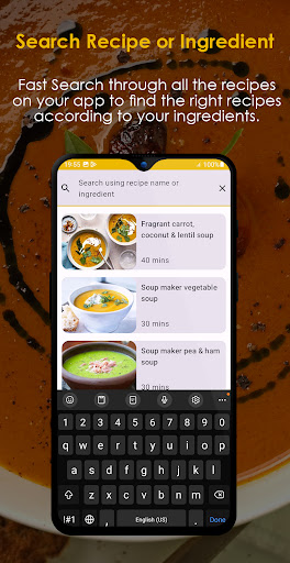 Soup Recipes Offline ekran görüntüsü
