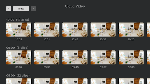 Home V-TV ekran görüntüsü