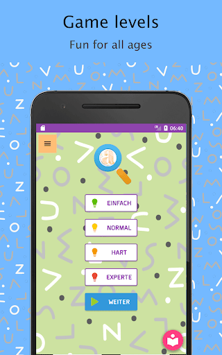 Word Search: German Dictionary ekran görüntüsü
