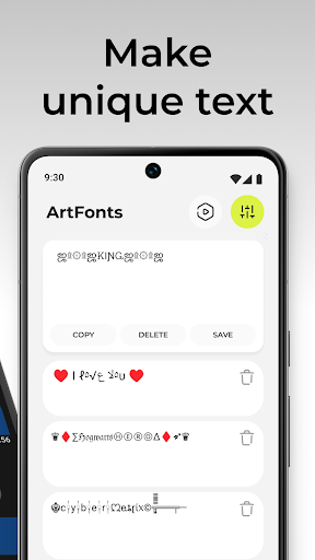 ArtFonts: Stylish Text ekran görüntüsü
