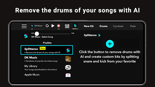 DrumKnee 3D Drums - Drum Set ekran görüntüsü