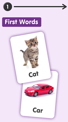 ABC Flash Cards - Sight Words ekran görüntüsü