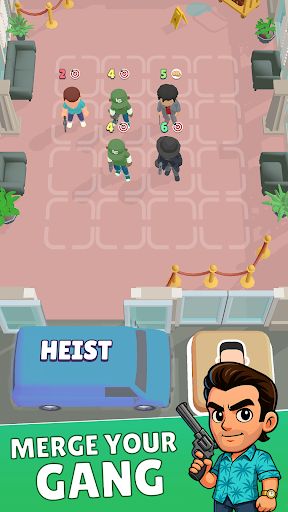 Merge Gangster Heist vs Police ekran görüntüsü