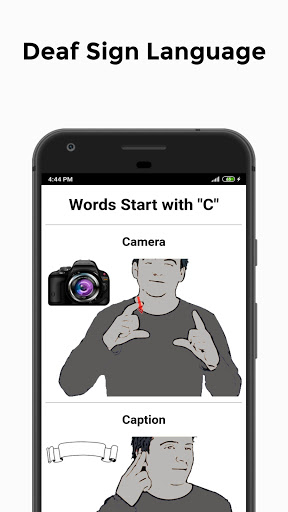Deaf Sign Language ekran görüntüsü