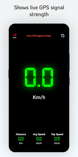 GPS Speedometer Lite ekran görüntüsü
