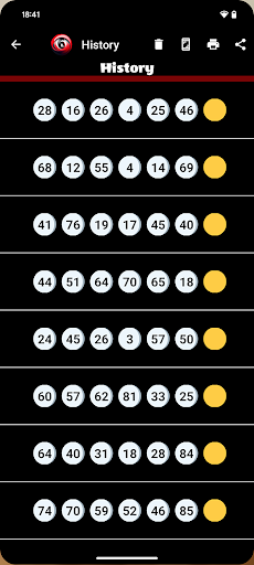 Türkiye loto - sayı üreteci ekran görüntüsü