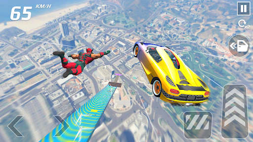 GT Car Stunt 3D: Car Driving ekran görüntüsü