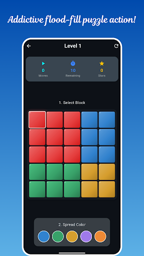 Color Flow Blocks - Fun Puzzle ekran görüntüsü