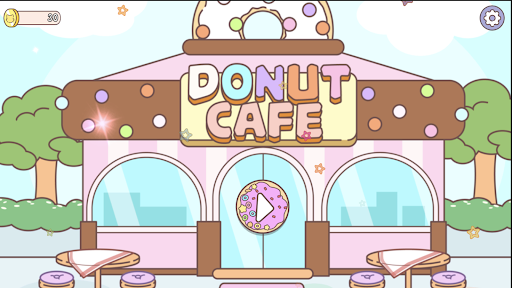 Donut Cafe Game ekran görüntüsü