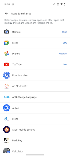 Video Enhancer Pro ekran görüntüsü