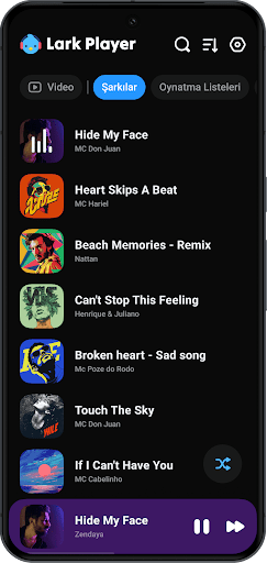 Lark Player: Müzik Çalar MP3 ekran görüntüsü