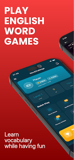 WordChallenge: English Games ekran görüntüsü